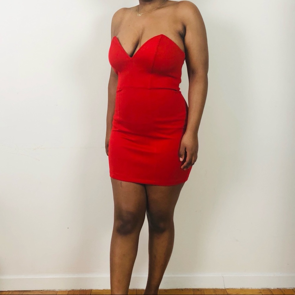 🌹Red Bustier Dress 🌹